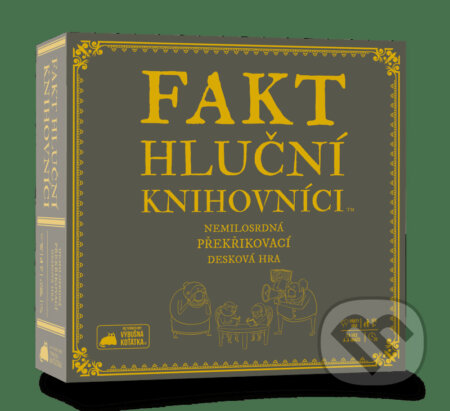 Společenská hra: Fakt hluční knihovníci (Ken Gruhl a Quentin Weir). Blackfire, 2023 Společenská hra: Fakt hluční knihovníci (Ken Gruhl a Quentin Weir). Blackfire, 2023