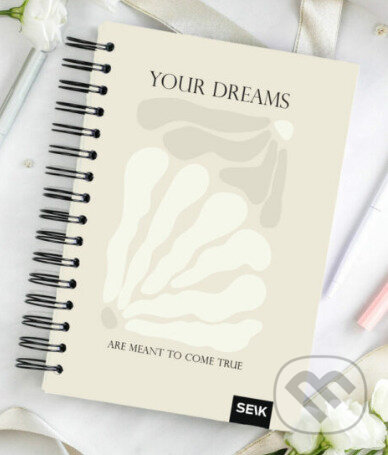 Plánovací diár Happy Calendar 2024 - Your Dreams Are Meant To Come True, Vydavateľstvo SEIK, 2023