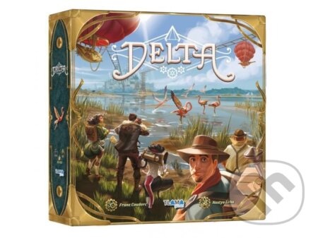 Spoločenská hra: Delta (Tlama games). Tlama games, 2023 Spoločenská hra: Delta (Tlama games). Tlama games, 2023