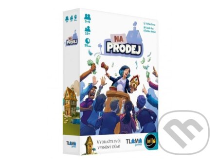 Spoločenská hra: Na prodej (Tlama games). Tlama games, 2023 Spoločenská hra: Na prodej (Tlama games). Tlama games, 2023