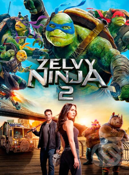 Film: Želvy Ninja 2. (Dave Green) (DVD). Magicbox, 2016 Film: Želvy Ninja 2. (Dave Green) (DVD). Magicbox, 2016