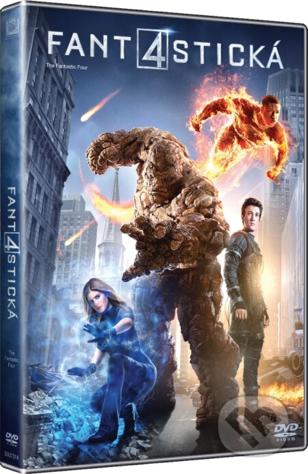 Film: Fantastická čtyrka (Josh Trank a Tim Story) (DVD). Magicbox, 2015 Film: Fantastická čtyrka (Josh Trank a Tim Story) (DVD). Magicbox, 2015