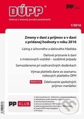 DÚPP 1/2016 (Poradca podnikateľa). Poradca podnikateľa, 2015 DÚPP 1/2016 (Poradca podnikateľa). Poradca podnikateľa, 2015