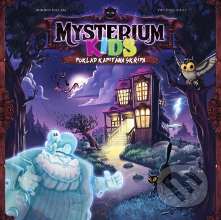 Spoločenská hra: Mysterium Kids: Poklad kapitána Skřípa (ADC BF). ADC BF, 2023 Spoločenská hra: Mysterium Kids: Poklad kapitána Skřípa (ADC BF). ADC BF, 2023