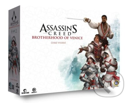 Spoločenská hra: Assassin’s Creed: Brotherhood of Venice (české vydání) (ADC BF). ADC BF, 2023 Spoločenská hra: Assassin’s Creed: Brotherhood of Venice (české vydání) (ADC BF). ADC BF, 2023