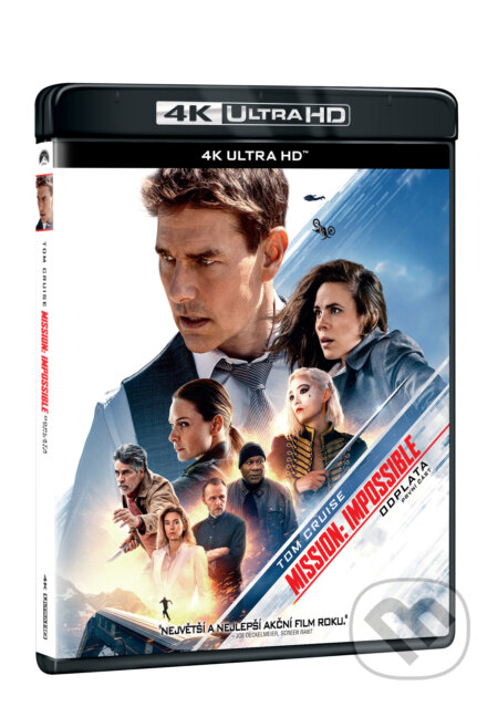 Film: Mission: Impossible Odplata – První část Ultra HD Blu-ray (Christopher McQuarrie) (UltraHDBlu-ray). Magicbox, 2023 Film: Mission: Impossible Odplata – První část Ultra HD Blu-ray (Christopher McQuarrie) (UltraHDBlu-ray). Magicbox, 2023