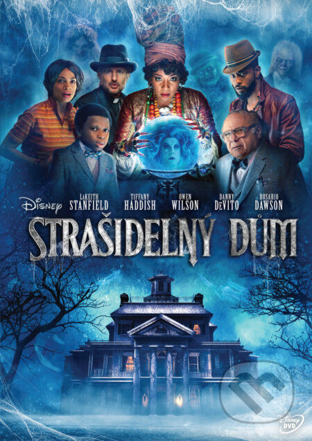 Film: Strašidelný dům (Justin Simien) (DVD). Magicbox, 2023 Film: Strašidelný dům (Justin Simien) (DVD). Magicbox, 2023