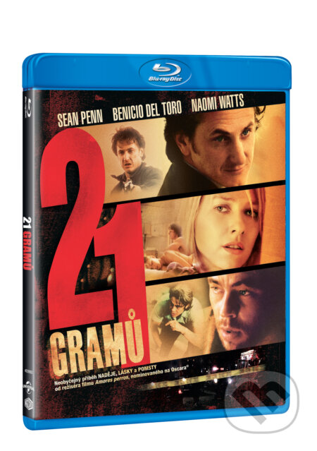 Film: 21 gramů (Alejandro González Iñárritu a Alejandro González) (Blu-ray). Magicbox, 2023 Film: 21 gramů (Alejandro González Iñárritu a Alejandro González) (Blu-ray). Magicbox, 2023
