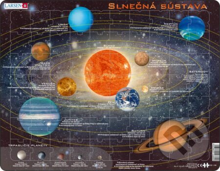 Puzzle: Slnečná sústava (SS1) (Larsen). Larsen, 2023 Puzzle: Slnečná sústava (SS1) (Larsen). Larsen, 2023