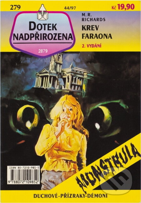 Kniha: Krev faraona (M. R. Richards). , 1997 Kniha: Krev faraona (M. R. Richards). , 1997