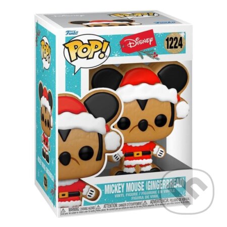 Funko POP Disney: Holiday - Santa Mickey (gingerbread) (Funko). Funko, 2023 Funko POP Disney: Holiday - Santa Mickey (gingerbread) (Funko). Funko, 2023