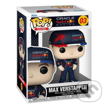 Funko POP: Formula One - Max Verstappen (Funko). Funko, 2023 Funko POP: Formula One - Max Verstappen (Funko). Funko, 2023