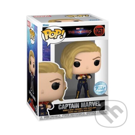 Funko POP: The Marvels - Captain Marvel (exclusive special edition) (Funko). Funko, 2023 Funko POP: The Marvels - Captain Marvel (exclusive special edition) (Funko). Funko, 2023
