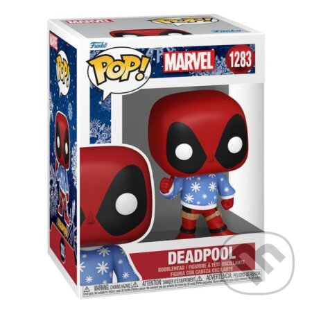 Funko POP Marvel: Holiday - Deadpool (sweater) (Funko). Funko, 2023 Funko POP Marvel: Holiday - Deadpool (sweater) (Funko). Funko, 2023