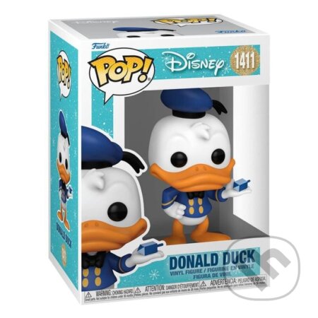 Funko POP Disney: Holiday - Hanukkah Donald (Funko). Funko, 2023 Funko POP Disney: Holiday - Hanukkah Donald (Funko). Funko, 2023