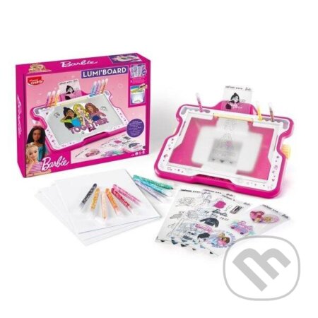 Společenská hra: Maped Kreativní sada Barbie Lumi Board (Maped). Maped, 2023 Společenská hra: Maped Kreativní sada Barbie Lumi Board (Maped). Maped, 2023