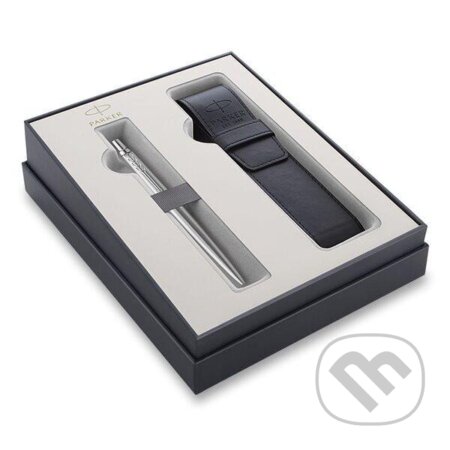 PARKER Kuličkové pero Jotter XL Monochrome St. Steel CT + pouzdro (Parker). Parker PARKER Kuličkové pero Jotter XL Monochrome St. Steel CT + pouzdro (Parker). Parker