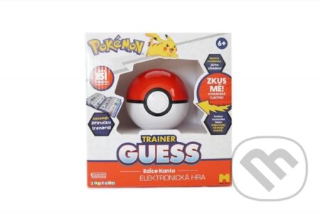 Společenská hra: Pokémon Trainer Guess CZ - edice Kanto (elektronická kvízová hra) (Pokemon). Pokemon, 2023 Společenská hra: Pokémon Trainer Guess CZ - edice Kanto (elektronická kvízová hra) (Pokemon). Pokemon, 2023
