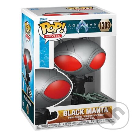Funko POP Movies: Aquaman and the Lost Kingdom - Black Manta (Funko). Funko, 2023 Funko POP Movies: Aquaman and the Lost Kingdom - Black Manta (Funko). Funko, 2023