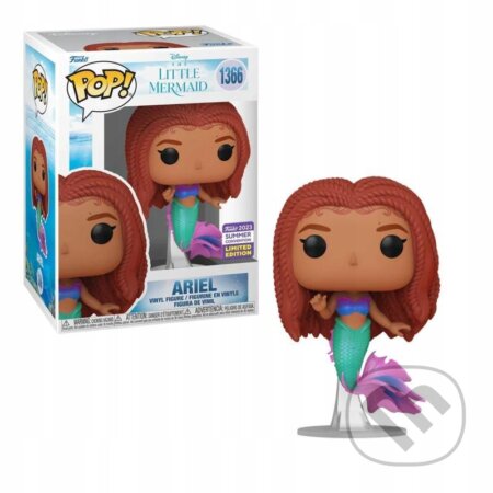 Funko POP Disney: Little Mermaid - Ariel live action (San Diego Comic Con Shared Exclusives) (Funko). Funko, 2023 Funko POP Disney: Little Mermaid - Ariel live action (San Diego Comic Con Shared Exclusives) (Funko). Funko, 2023