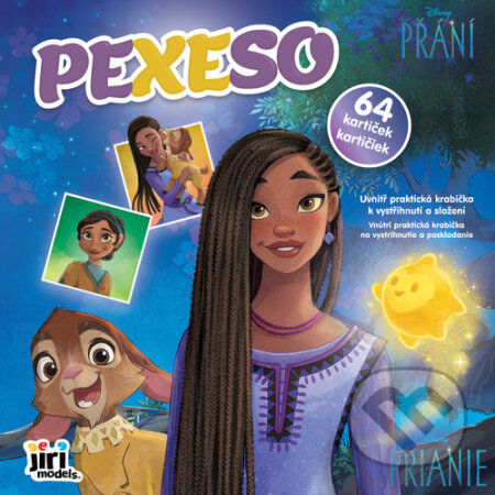 Společenská hra: Pexeso v sešitu Přání (Jiří Models). Jiří Models, 2023 Společenská hra: Pexeso v sešitu Přání (Jiří Models). Jiří Models, 2023