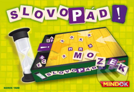 Spoločenská hra: Slovopád! (Damon Tabb). Mindok, 2016 Spoločenská hra: Slovopád! (Damon Tabb). Mindok, 2016