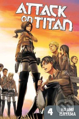 Kniha: Attack on Titan (Volume 4) (Hajime Isayama). Kodansha International, 2013 Kniha: Attack on Titan (Volume 4) (Hajime Isayama). Kodansha International, 2013