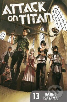 Kniha: Attack on Titan (Volume 13) (Hajime Isayama). Kodansha International, 2014 Kniha: Attack on Titan (Volume 13) (Hajime Isayama). Kodansha International, 2014