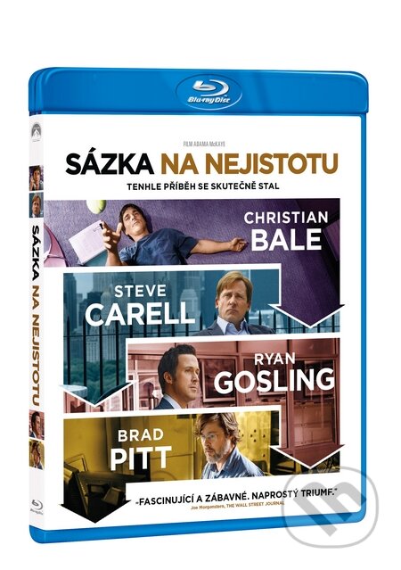 Film: Sázka na nejistotu (Adam McKay) (Blu-ray). Magicbox, 2016 Film: Sázka na nejistotu (Adam McKay) (Blu-ray). Magicbox, 2016