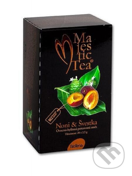Kávy a čaje: Biogena 225 Majestic Noni + Slivka20x2.5g (Biogena). Biogena, 2023 Kávy a čaje: Biogena 225 Majestic Noni + Slivka20x2.5g (Biogena). Biogena, 2023
