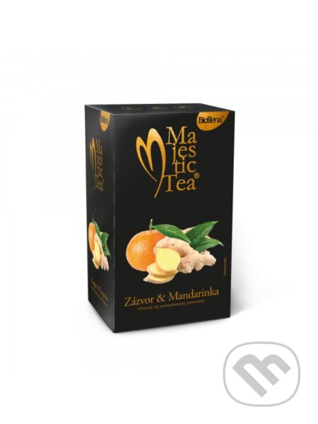 Kávy a čaje: Biogena Majestic Zázvor + mandarinka 20x 2,5g (Biogena). Biogena, 2023 Kávy a čaje: Biogena Majestic Zázvor + mandarinka 20x 2,5g (Biogena). Biogena, 2023