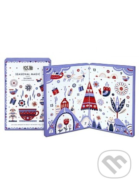 Kávy a čaje: 3957 JAFTEA Seasonal Magic Christmas Calendar 24x4 sáčkov (Jaftea). Jaftea, 2023 Kávy a čaje: 3957 JAFTEA Seasonal Magic Christmas Calendar 24x4 sáčkov (Jaftea). Jaftea, 2023