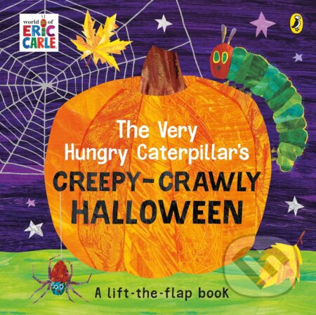 Kniha: The Very Hungry Caterpillar’s Creepy-Crawly Halloween (Eric Carle). Puffin Books, 2020 Kniha: The Very Hungry Caterpillar’s Creepy-Crawly Halloween (Eric Carle). Puffin Books, 2020