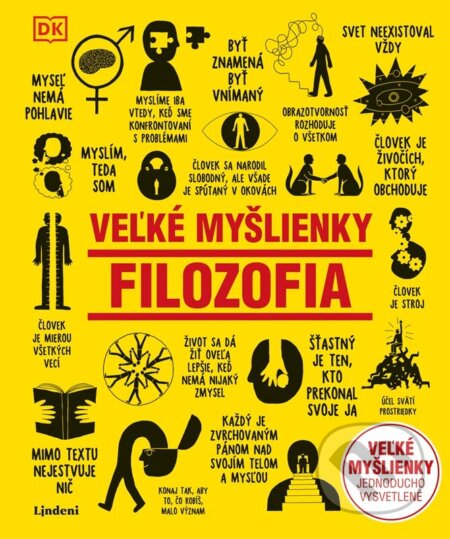 Kniha: Veľké myšlienky: Filozofia (Lindeni). Lindeni, 2023 Kniha: Veľké myšlienky: Filozofia (Lindeni). Lindeni, 2023