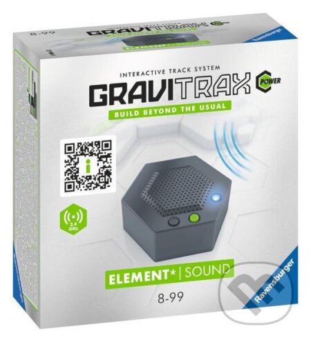 Spoločenská hra: GraviTrax Power Zvukový prvek (Ravensburger). Ravensburger, 2023 Spoločenská hra: GraviTrax Power Zvukový prvek (Ravensburger). Ravensburger, 2023
