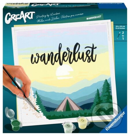 Spoločenská hra: Ravensburger CreArt - Toulky přírodou (Ravensburger). Ravensburger, 2023 Spoločenská hra: Ravensburger CreArt - Toulky přírodou (Ravensburger). Ravensburger, 2023