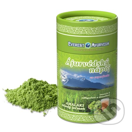Kávy a čaje: Amalaki nápoj Mladý jačmeň (Everest Ayurveda). Everest Ayurveda Kávy a čaje: Amalaki nápoj Mladý jačmeň (Everest Ayurveda). Everest Ayurveda