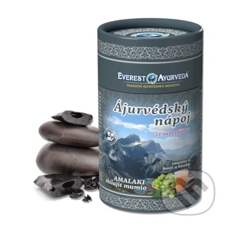 Kávy a čaje: Amalaki nápoj Shilajit mumio (Everest Ayurveda). Everest Ayurveda Kávy a čaje: Amalaki nápoj Shilajit mumio (Everest Ayurveda). Everest Ayurveda