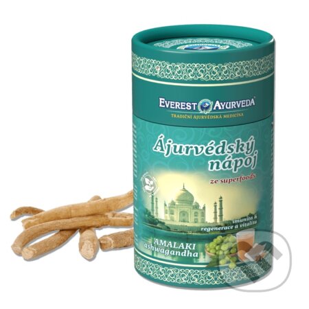 Kávy a čaje: Amalaki nápoj Ashwagandha (Everest Ayurveda). Everest Ayurveda Kávy a čaje: Amalaki nápoj Ashwagandha (Everest Ayurveda). Everest Ayurveda