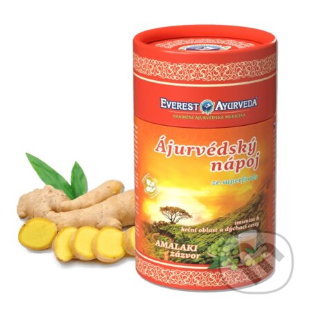 Kávy a čaje: Amalaki nápoj Zázvor (Everest Ayurveda). Everest Ayurveda Kávy a čaje: Amalaki nápoj Zázvor (Everest Ayurveda). Everest Ayurveda
