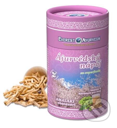Kávy a čaje: Amalaki nápoj Shatavari (Everest Ayurveda). Everest Ayurveda Kávy a čaje: Amalaki nápoj Shatavari (Everest Ayurveda). Everest Ayurveda