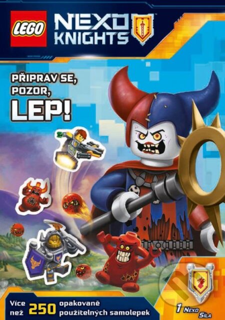 Kniha: LEGO NEXO KNIGHTS: Připrav se, pozor, lep! (Computer Press). Computer Press, 2016 Kniha: LEGO NEXO KNIGHTS: Připrav se, pozor, lep! (Computer Press). Computer Press, 2016