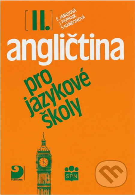 Kniha: Angličtina pro jazykové školy (Eva Zábojová, Jaroslav Peprník a Stella Nangonová). Fortuna, 1994 Kniha: Angličtina pro jazykové školy (Eva Zábojová, Jaroslav Peprník a Stella Nangonová). Fortuna, 1994