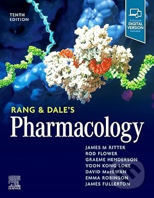 Kniha: Rang and dales pharmacology (James M. Ritter a Rod J. Flower). Elsevier Science, 2023 Kniha: Rang and dales pharmacology (James M. Ritter a Rod J. Flower). Elsevier Science, 2023