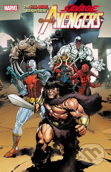 Kniha: Savage Avengers, Vol. 1: Time is the Sharpest Edge (David Pepose). Marvel, 2022 Kniha: Savage Avengers, Vol. 1: Time is the Sharpest Edge (David Pepose). Marvel, 2022