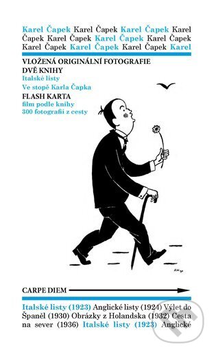 Kniha: Italské listy (Karel Čapek). Carpe diem, 2023 Kniha: Italské listy (Karel Čapek). Carpe diem, 2023