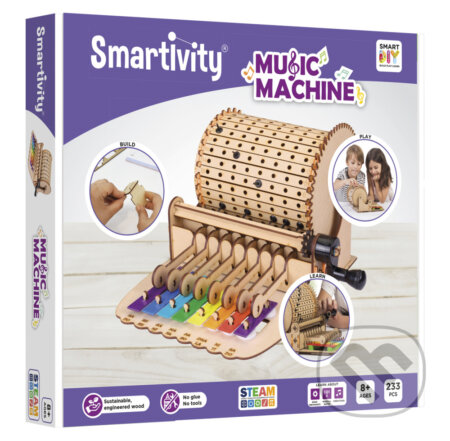 Spoločenská hra: Smartivity - Hudobná skrinka (Smartivity). Smartivity, 2023 Spoločenská hra: Smartivity - Hudobná skrinka (Smartivity). Smartivity, 2023