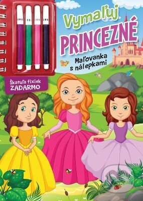 Kniha: Vymaľuj princezné (Foni book). Foni book, 2023 Kniha: Vymaľuj princezné (Foni book). Foni book, 2023