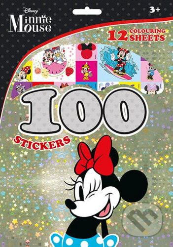 Kniha: 100 samolepek s omalovánkovými listy: Minnie (Jiří Models). Jiří Models, 2023 Kniha: 100 samolepek s omalovánkovými listy: Minnie (Jiří Models). Jiří Models, 2023
