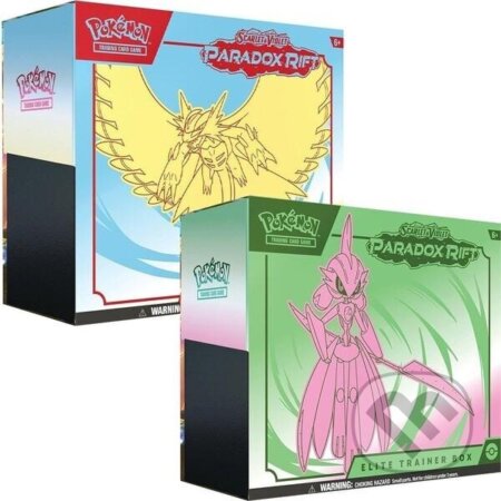 Spoločenská hra: Pokémon TCG: Scarlet & Violet 04 Paradox Rift - Elite Trainer Box (Pokemon). Pokemon, 2023 Spoločenská hra: Pokémon TCG: Scarlet & Violet 04 Paradox Rift - Elite Trainer Box (Pokemon). Pokemon, 2023